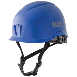 60147 Safety Helmet, Non-Vented-Class E, Blue