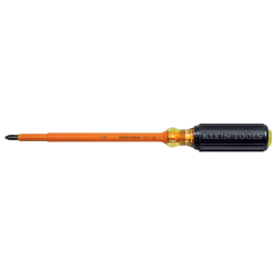 6037INS Insulated Screwdriver, #2 Phillips, 7-Inch Round Shank