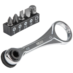Ratchet Sets - Klein Tools’ ratchet sets bring together multiple tools to make your job as convenient as possible. With both a ratcheting wrench and driver bits, these sets are perfect to meet your jobsite needs and save space in your tool bag.