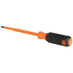 6856INS Insulated Screwdriver, #1 Phillips Tip, 6-Inch Round Shank