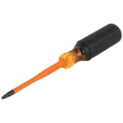 6944INS Slim-Tip 1000V Insulated Screwdriver, #2 Square, 4-Inch Round Shank