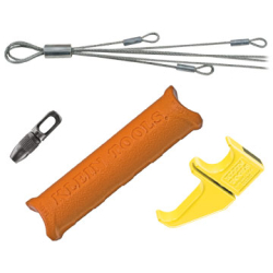 Fish Tape and Fish Rod Accessories and Replacement Parts - Klein Tools offers a full line of fish tape and fish rod accessories and replacement parts. From carrying cases, to repair kits, to various tips and leaders, Klein has all the accessories to keep your fish tapes and rods functioning their best.