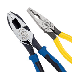 Fish Tape Pulling Pliers - Klein Tools’ fish tape pulling pliers feature a built-in channel to pull steel fish tapes without damaging the wire. The pliers come in various handle options so professionals can choose what is comfortable for them and feature greater cutting and gripping power than standard pliers.