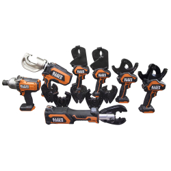 Battery-Operated Tools - Cable cutters, crimpers and impact wrench engineered to help linemen work more efficiently by reducing time and effort on the job. All with the performance and durability professionals expect from Klein.