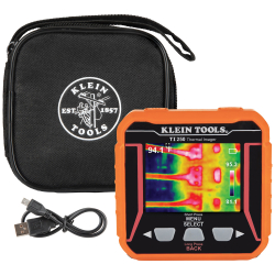 Thermal Imagers - Klein Tools’ thermal imagers allow electricians, plumbers, HVAC professionals, home inspectors and other trade professionals to verify systems and troubleshoot problems needing maintenance based on hot and cold spots displayed on LCD.
