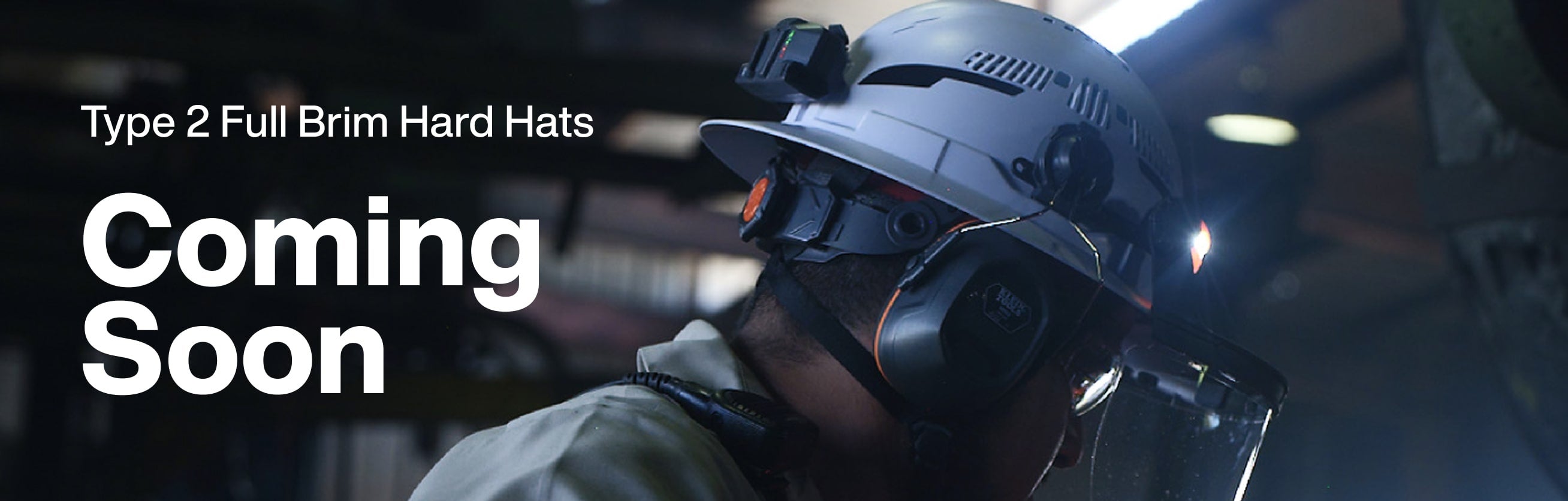 Type 2 Full Brim Hard Hats Coming Soon