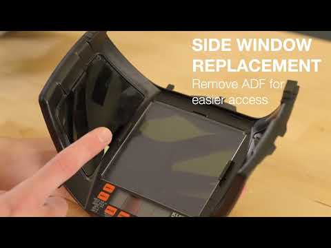 How-To Remove and Replace Outer Shield for the Panoramic Welding Helmet (60141)