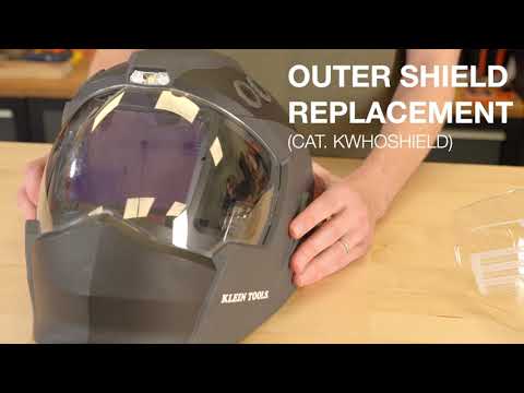 How To Remove and Replace the ADF and Side Windows for the Panoramic Welding Helmet (60141)