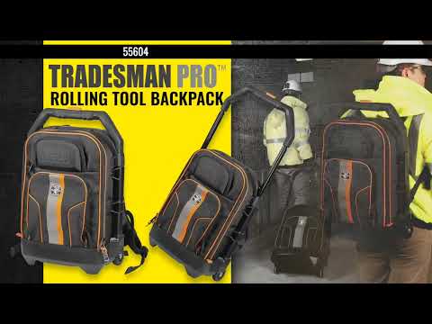 Tradesman Pro™ Rolling Tool Backpack (55604)