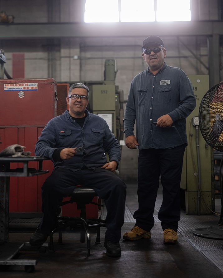 Klein Tools US forging plant workers