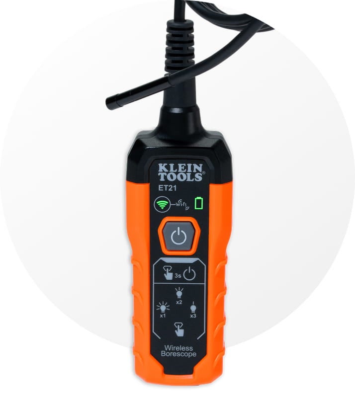 image of a Klein Tools borescope