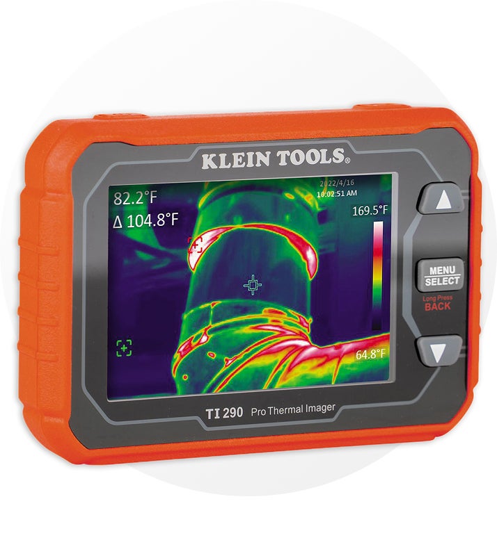 image of a Klein Tools thermal imager