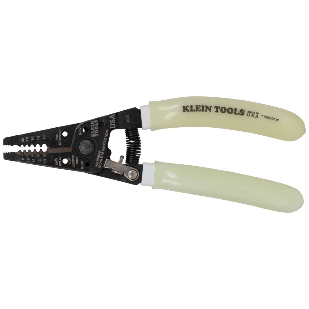 11055GLW High-Visibility Klein-Kurve® Wire Stripper / Cutter - Image