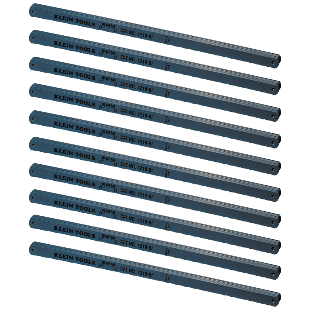 1218BI Bi-Metal Blades, 18 TPI, 12-Inch, 100-Pack - Image