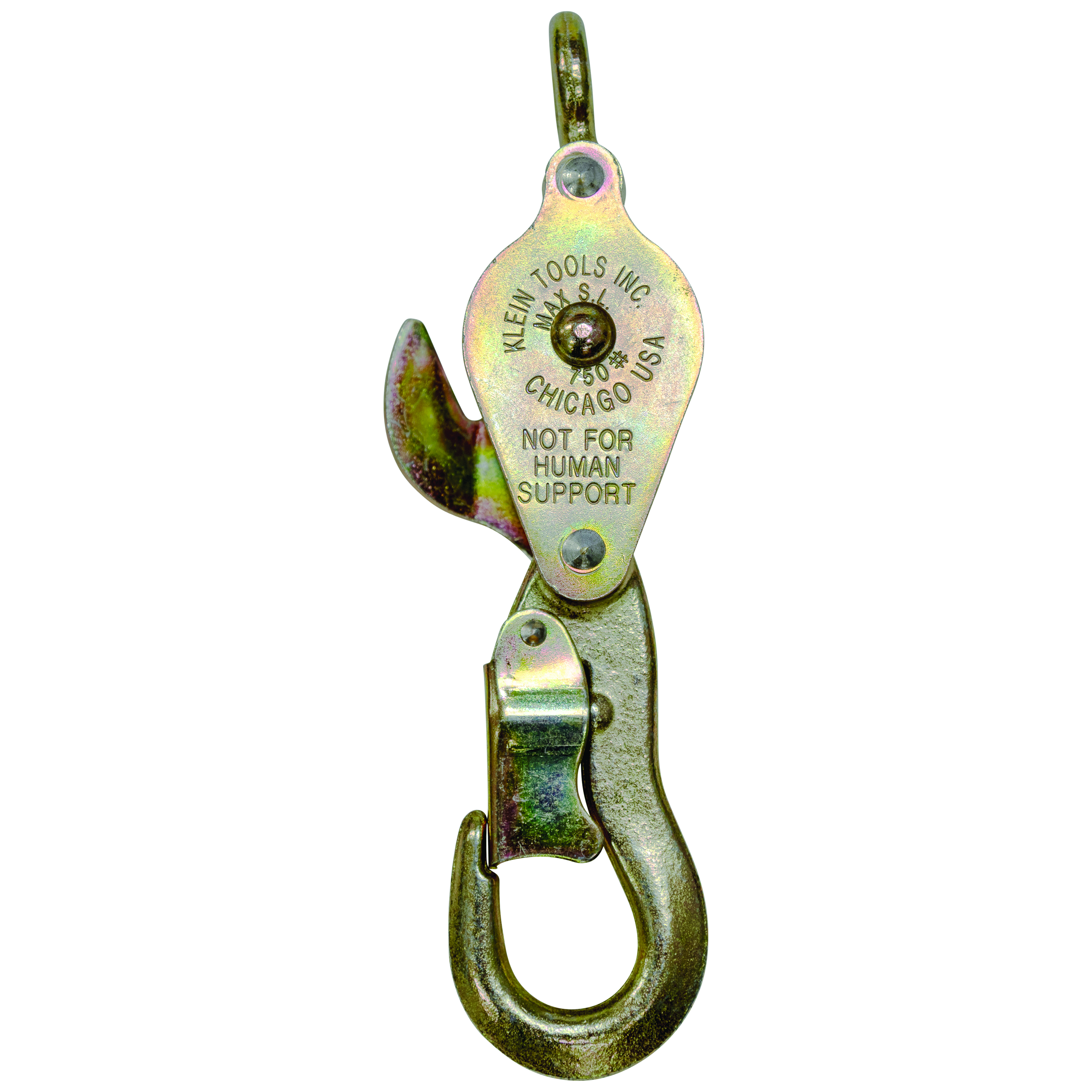 Block and Tackle with Anchor Hook Cat. No. 258 - 1802-30 | Klein Tools