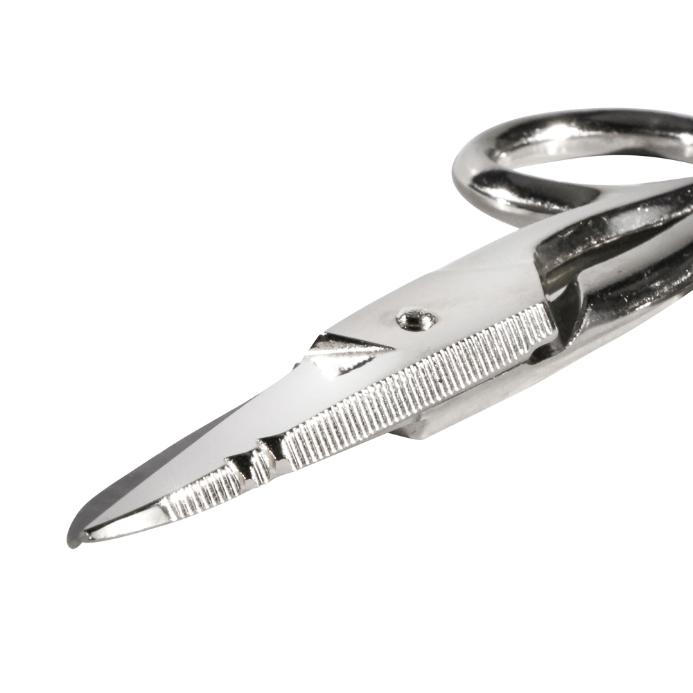 KT Stainless Steel Fishing Pliers Scissors Line Cutter Remove Hook