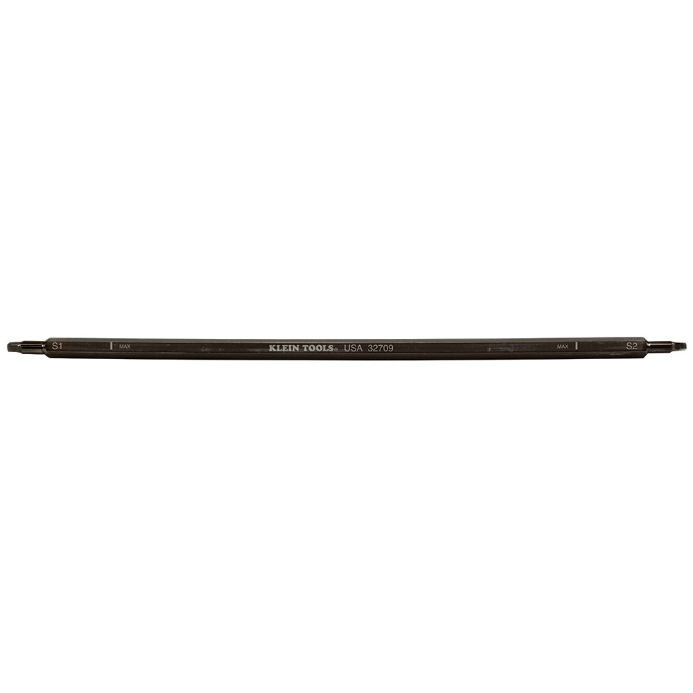 32709 Adjustable-Length Screwdriver Blade, Square #1, #2 - Image
