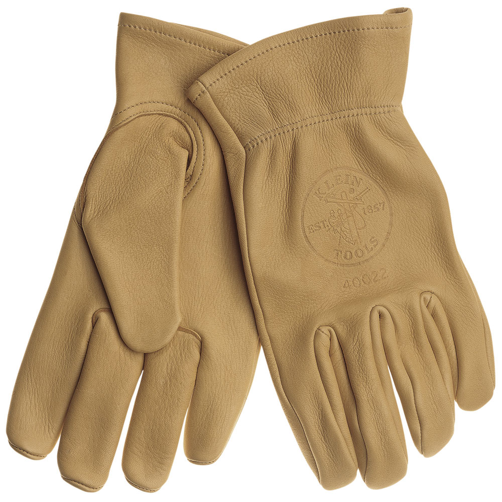 40022 Cowhide Work Gloves, Large - Image