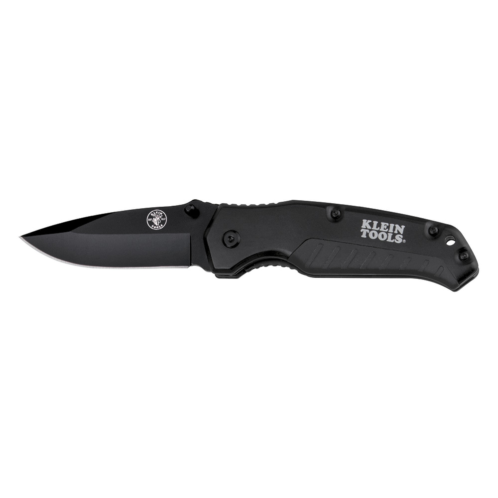 44220 Pocket Knife, Black, Drop Point Blade - Image