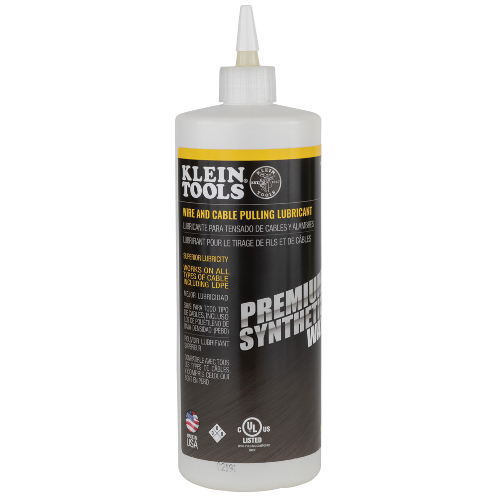 51010 Premium Synthetic Wax Cable Pulling Lube 1-Quart - Image