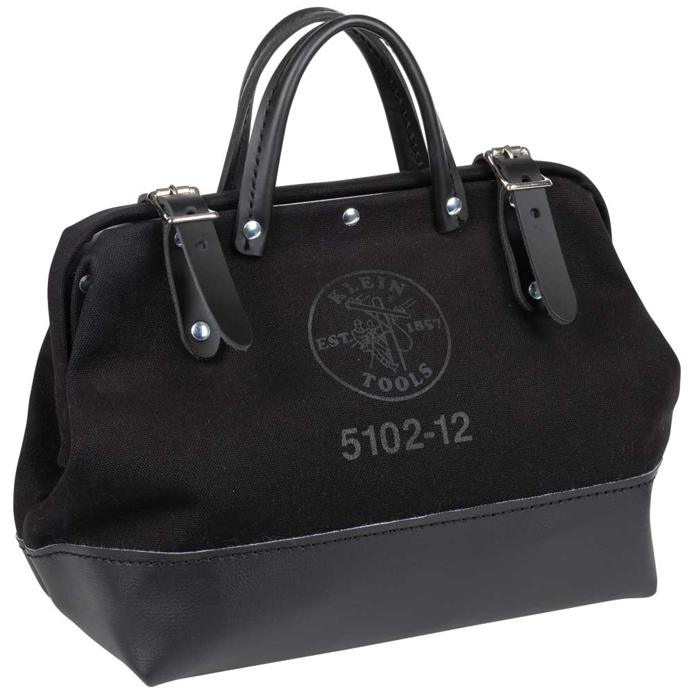 510212BLK Tool Bag, Black Canvas, 12-Inch - Image