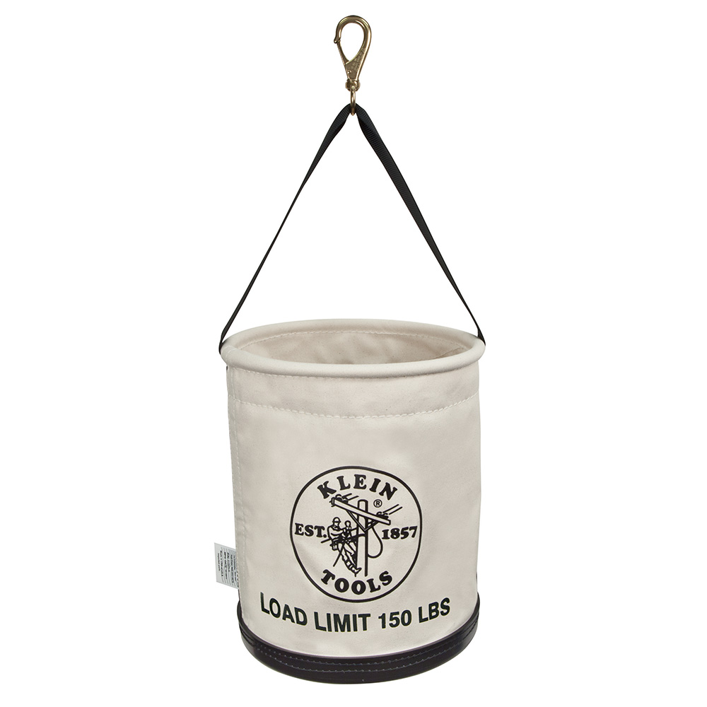 5109SLR Canvas Bucket, All-Purpose with Drain Holes, 12-Inch - Image