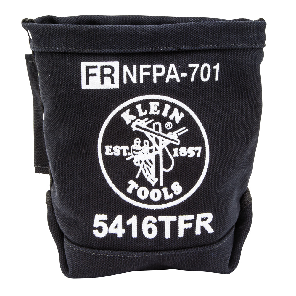 5416TFR Tool Bag, Flame Resistant Bolt Bag, No. 4 Canvas, 5 x 10 x 9-Inch - Image