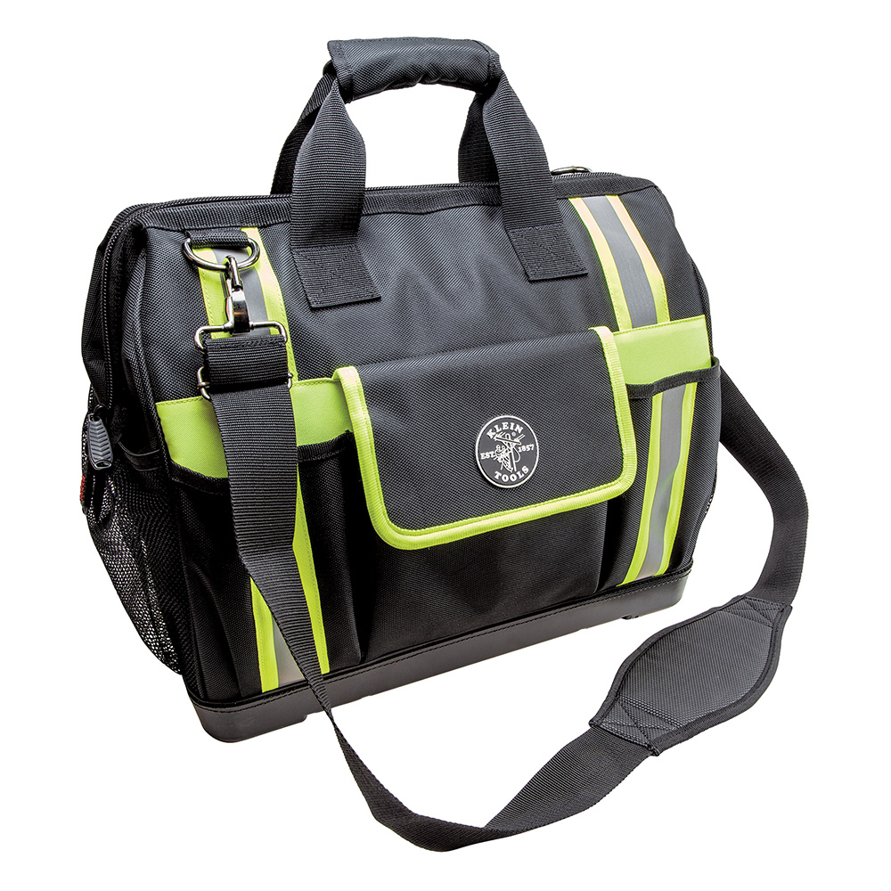 55598 Tool Bag, Tradesman Pro™ High-Visibility Tool Bag, 42 Pockets, 16-Inch - Image