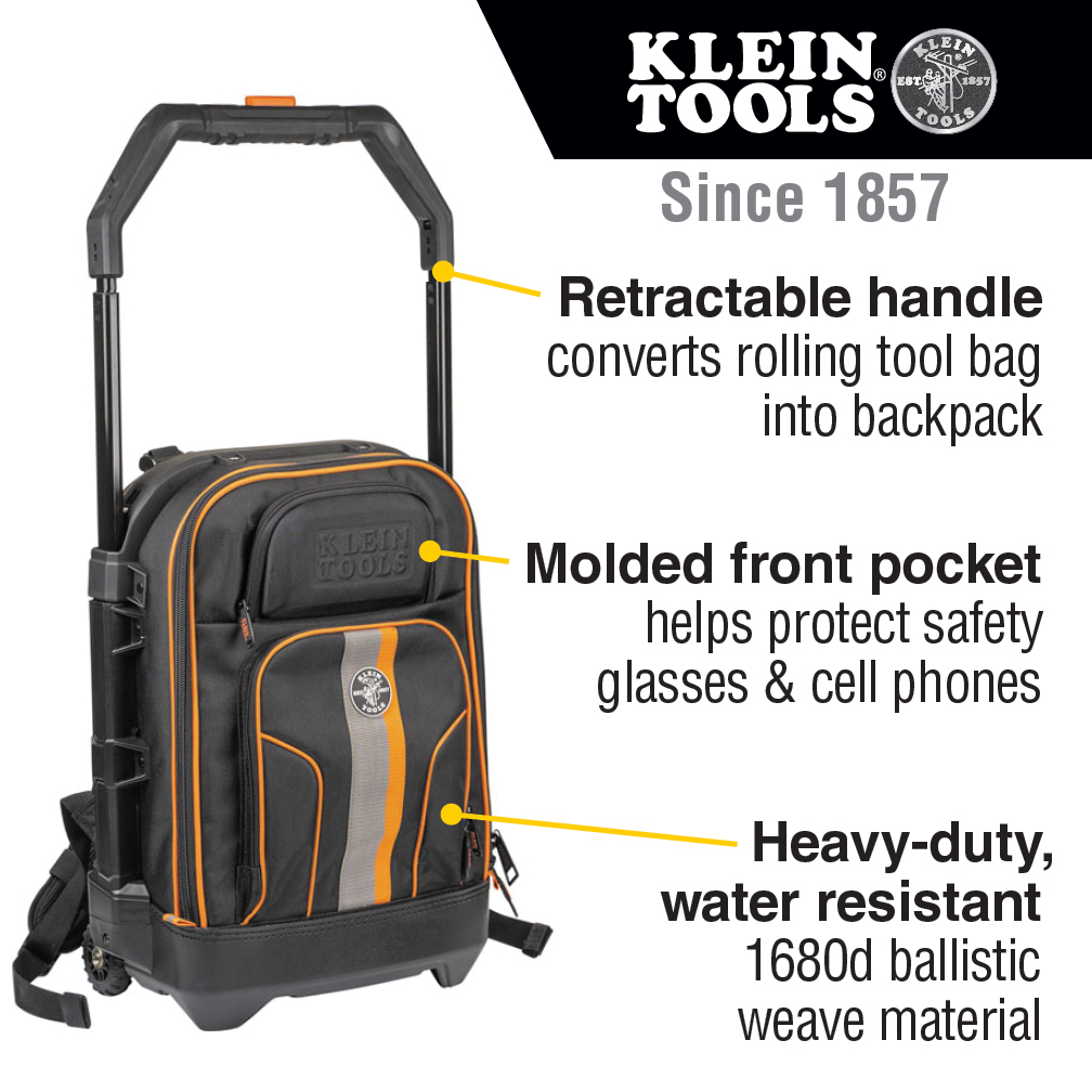 Rolling Tool Backpack - 55604