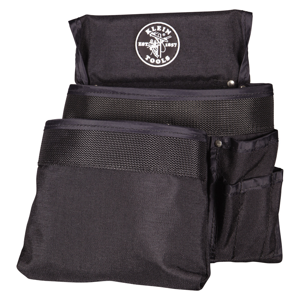5701 Tool Pouch, PowerLine™ Series 8-Pocket Tool Pouch, Black Nylon - Image