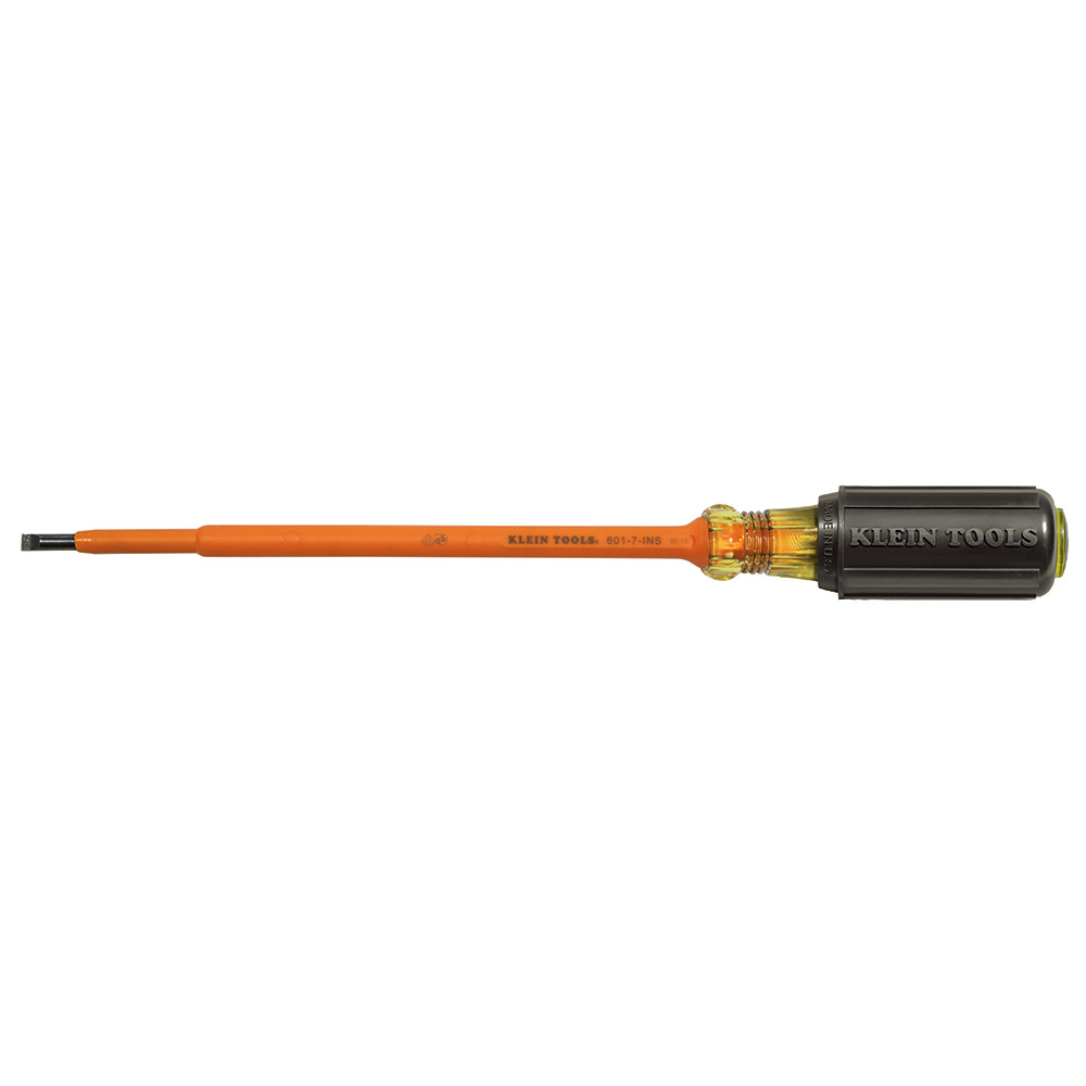 6017INS Insulated Screwdriver, 3/16-Inch Cabinet, 7-Inch - Image