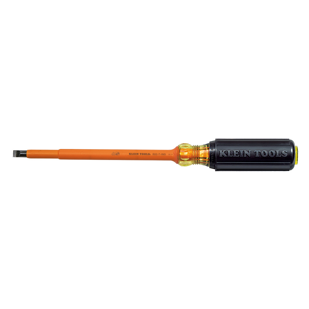6027INS Insulated Screwdriver, 5/16-Inch Cabinet, 7-Inch - Image