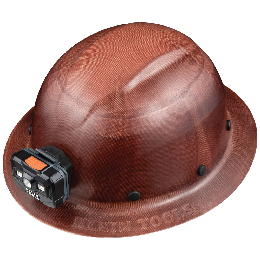 60447 Hard Hat, KONSTRUCT Series, Full-Brim, Class G, Rechargeable Headlamp - Image