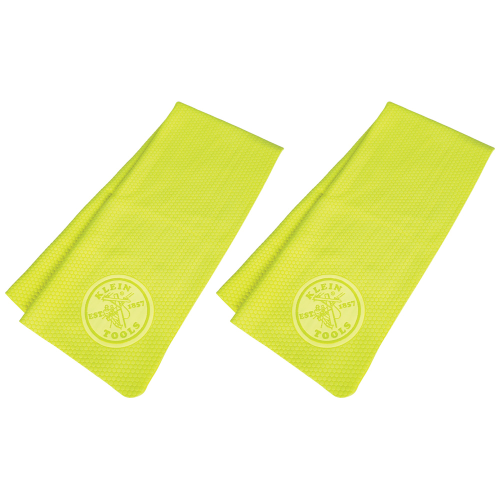 60486 Cooling PVA Towel, High-Visibility Yellow, 2-Pack - Image