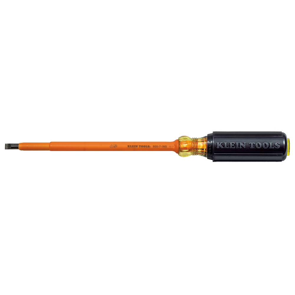 6057INS Insulated 1/4-Inch Cabinet Tip Screwdriver, 7-Inch - Image