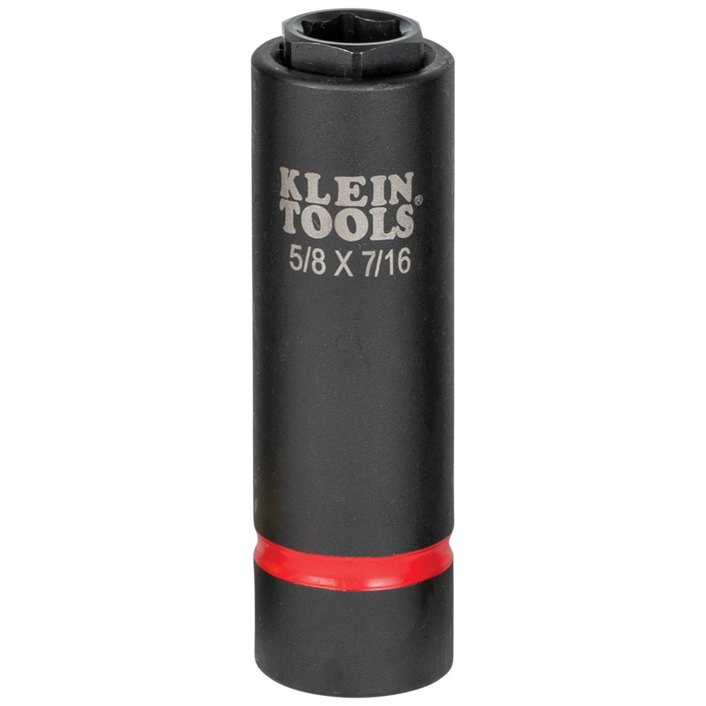 66062 2-in-1 Impact Socket, 6-Point, 5/8 and 7/16-Inch - Image