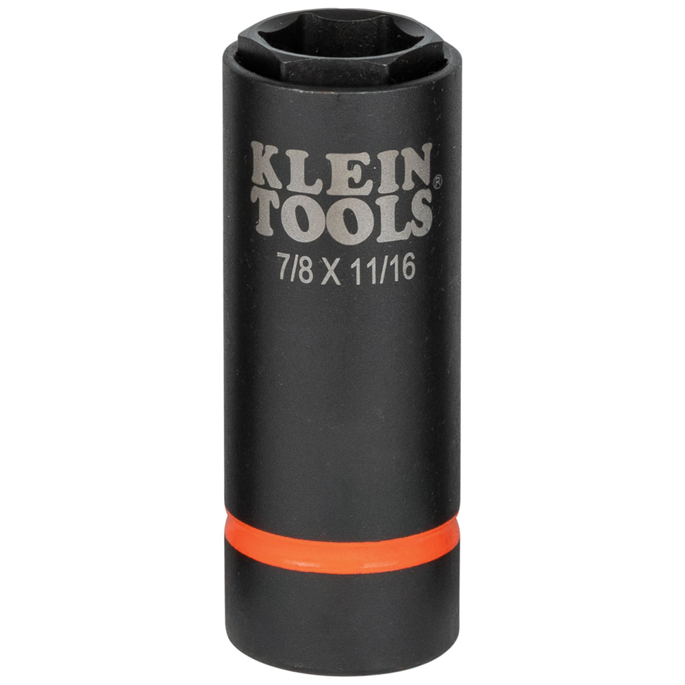 66064 2-in-1 Impact Socket, 6-Point, 7/8 and 11/16-Inch - Image