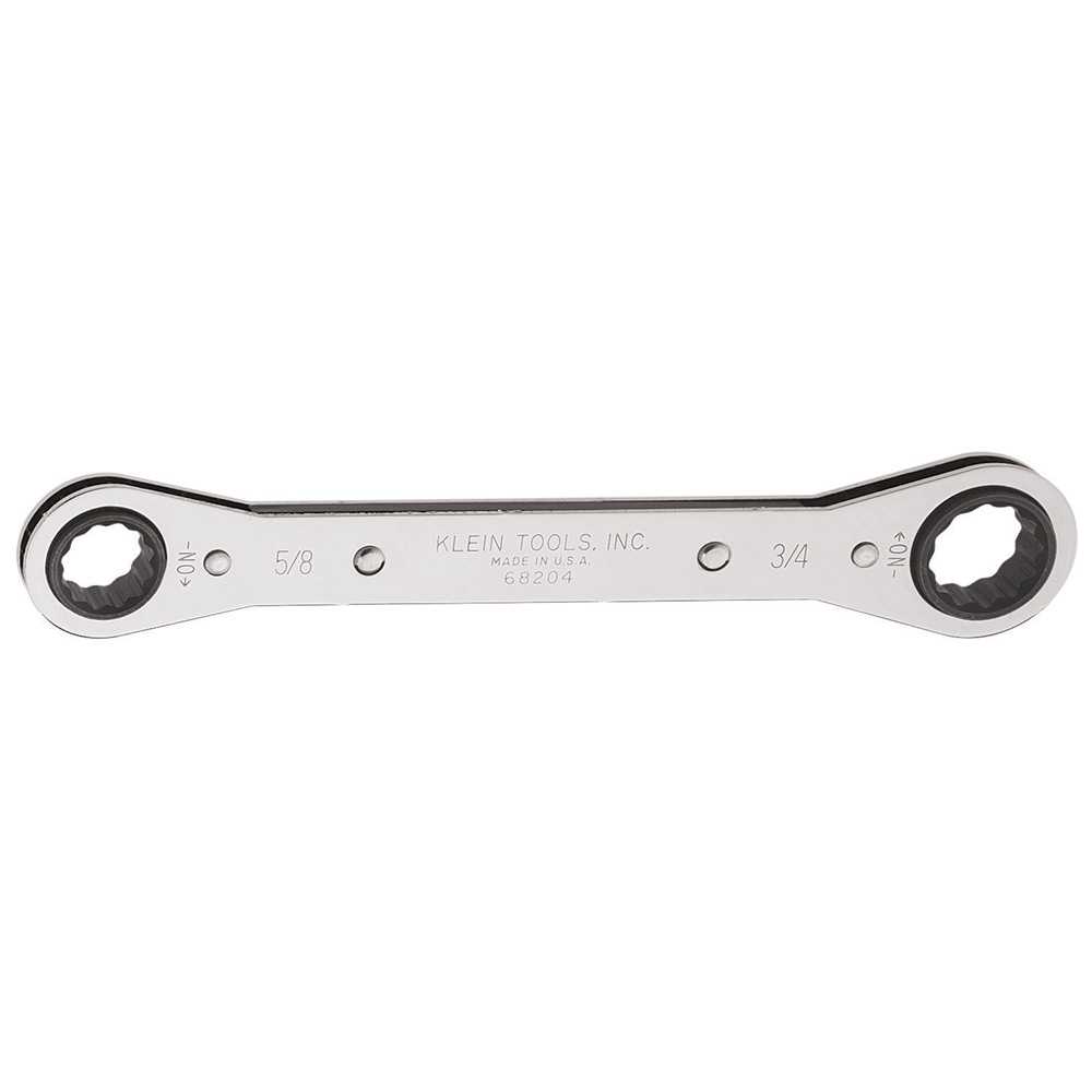 68204 Ratcheting Box Wrench 5/8 x 3/4-Inch - Image