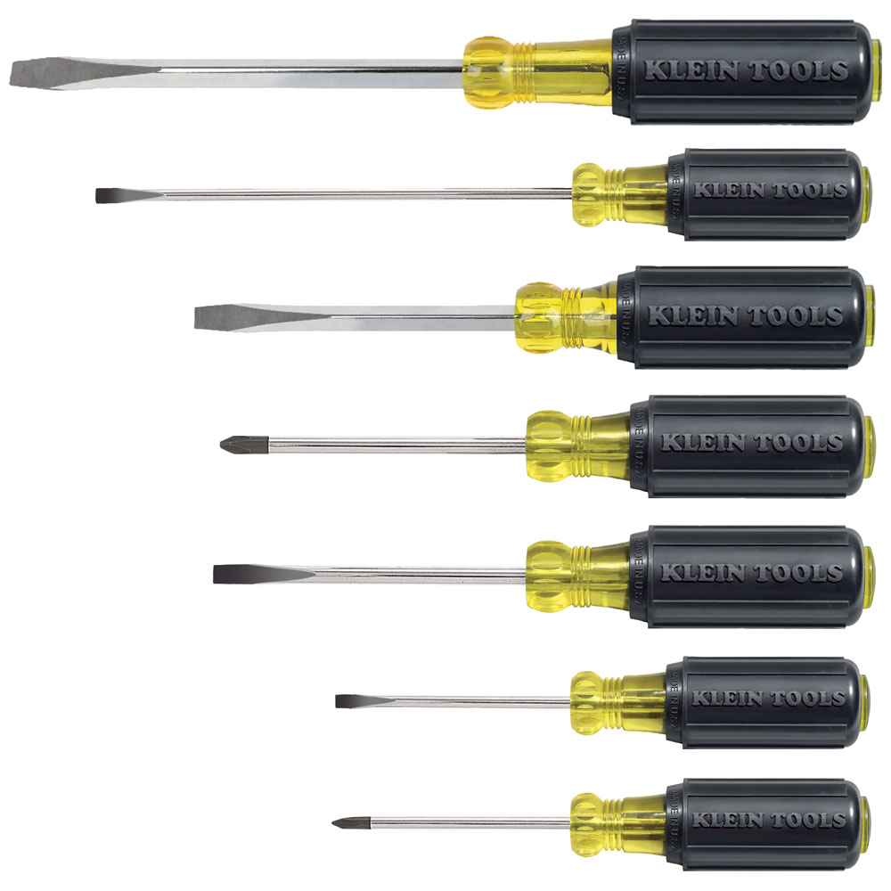 85076 Screwdriver Set, Slotted and Phillips, 7-Piece - Image