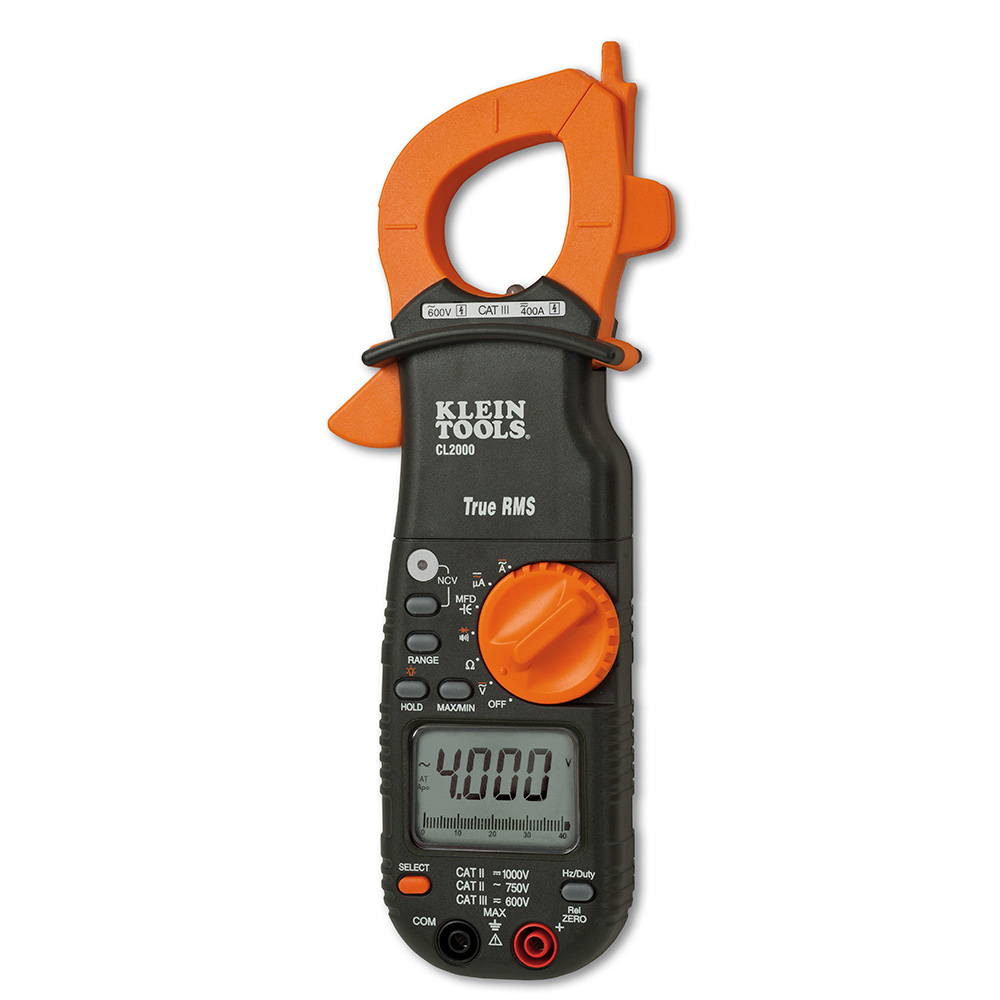 CL2000 400A AC/DC True RMS Clamp Meter - Image