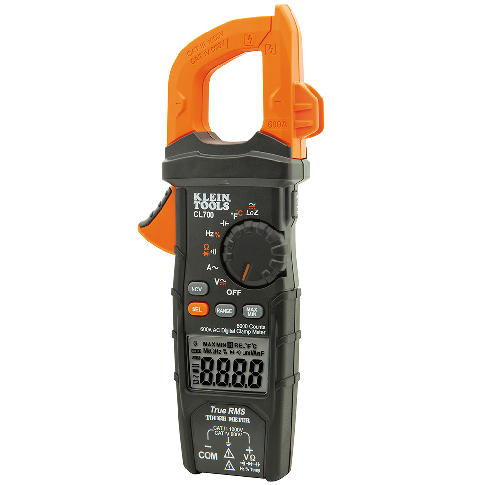 CL700 Digital Clamp Meter, AC Auto-Ranging TRMS, Low Impedance (LoZ) Mode - Image