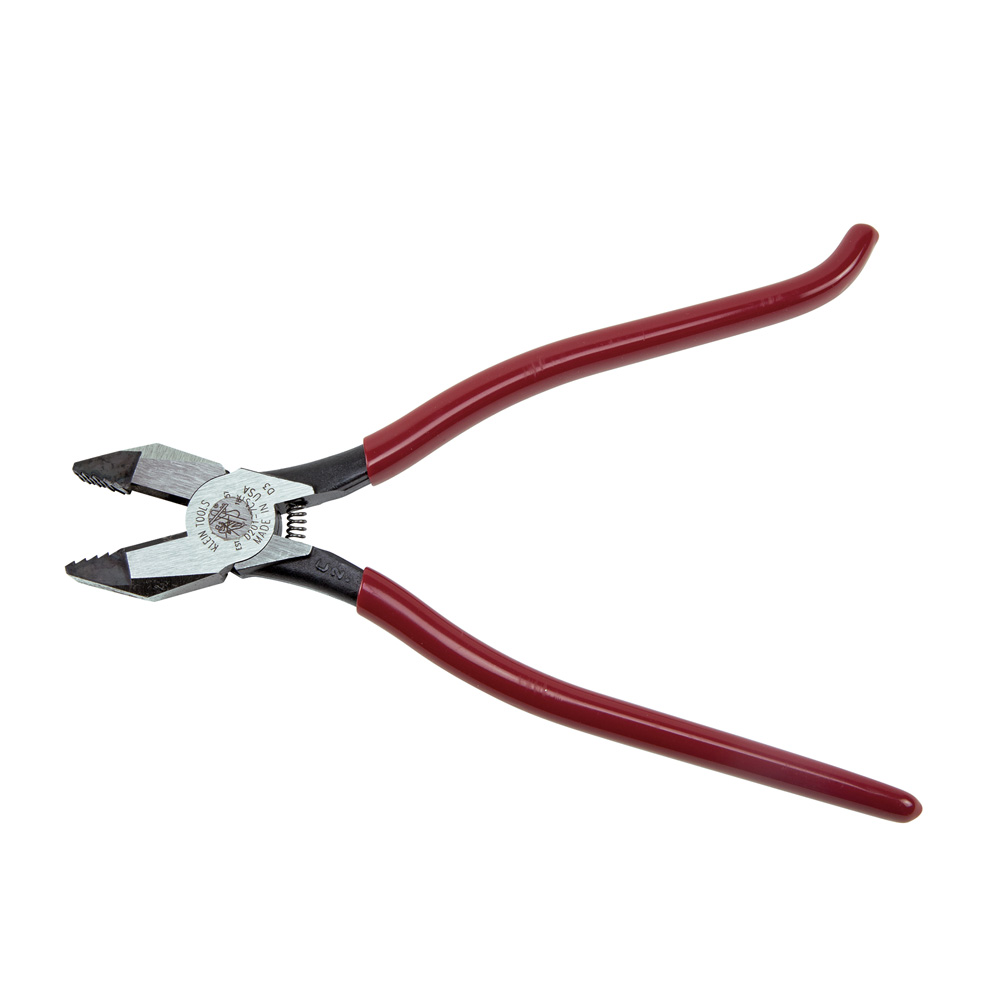 D2017CSTA Ironworker's Pliers, Aggressive Knurl, 9-Inch - Image