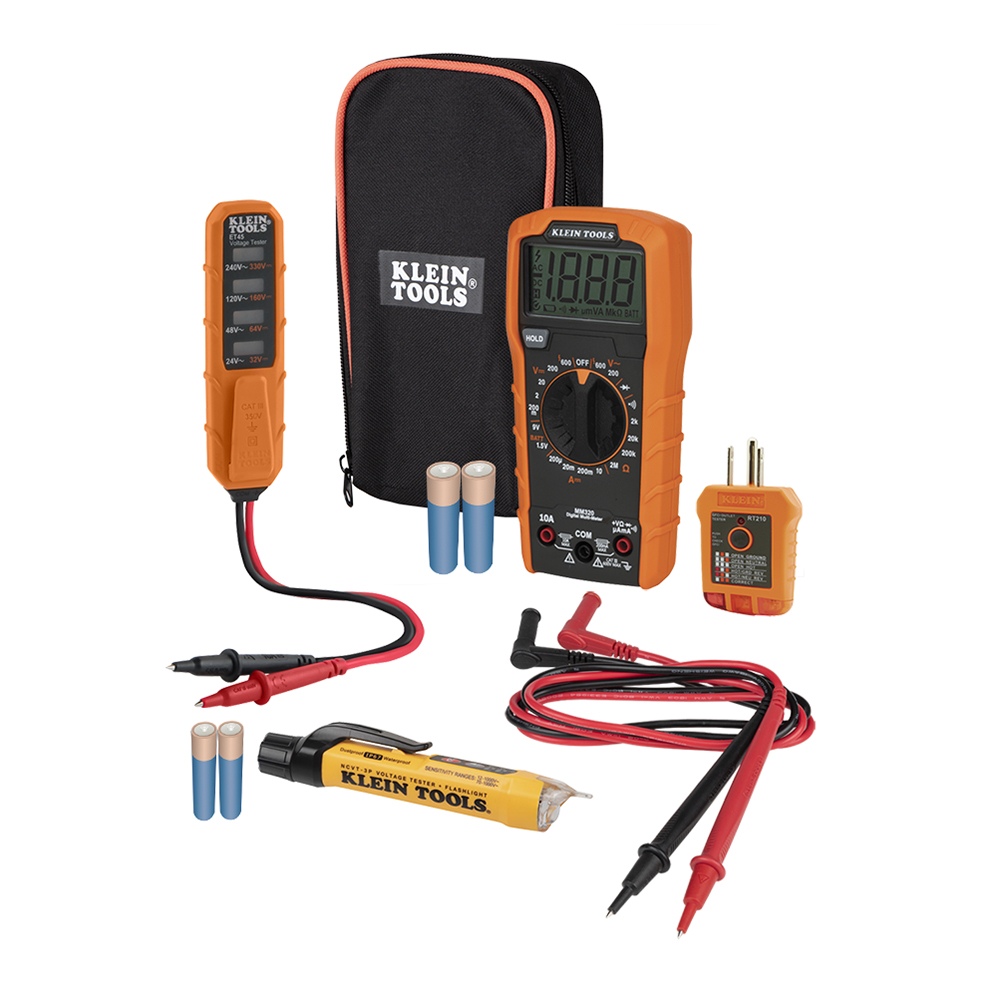 MM320KIT Digital Multimeter Electrical Test Kit - Image