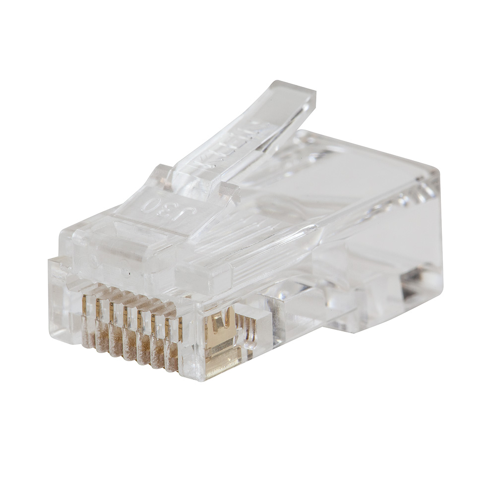 VDV826703 Pass-Thru™ Modular Data Plug, RJ45-CAT6, 50-Pack - Image