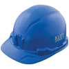 "Hard Hat, Non-Vented, Cap Style, Blue"