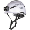 "Safety Helmet, Type-2, Vented Class C, with Rechargeable Headlamp"