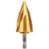 25960 Step Drill Bit, Spiral Double-Fluted, 7/8-Inch to 1-3/8-Inch, VACO Image