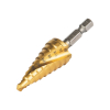 25963 9-Step Drill Bit, Double-Fluted, 1/4-Inch to 3/4-Inch Image 14