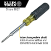32559 Multi-Bit Screwdriver / Nut Driver, 6-in-1, Extended Reach, Ph, Sl Image 1