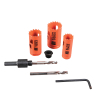 32905 Electrician's Hole Saw Kit with Arbor 3-Piece Image 11